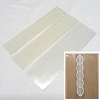 Pla37 Buste trasparenti per segnalibri in tre misure