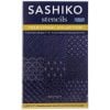 Sashiko stencil traditional collection, pippen sylvia