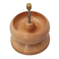 Bacinella rotante per perline in legno spin & string cm 11