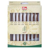 Kit 8 uncinetti tunisini circolari intercambiabili knit pro prym 223830