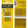 Aghi john james embroidery con cruna lunga n° 1-2-3-4-6-7-8-9-10 - immagine 5