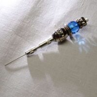 Punteruolo foradisegni "diamante azzurro" con mandrino regolabile by roberta dazzini