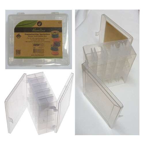 Portabobine doppio in plastica hemline 50 posti