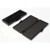 Porta aghi magnetico in plastica nera cm 11,5 x 4,5 x 1 - immagine 2