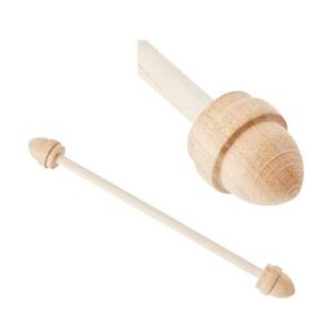 Supporto legno cm 26  con teiere