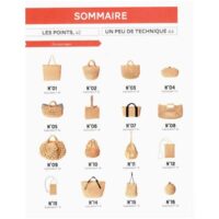 Nouveaux sacs & panier au crochet, atelier maille