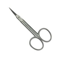 Forbice ricamo siciliano punta curva e fine in inox cm 8,8 alpen made in italy