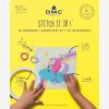 Kit mezzopunto stitch it jr! dmc "l'unicorno" livello facile 6 anni