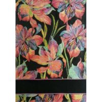 Tessitura artistica chierese asciugapiatti rainbow iris 2022 (58 fori) cm 50x70