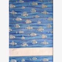 Tessitura artistica chierese asciugapiatti sea azzurro (58 fori) cm 48x70