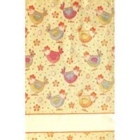 Ric267 Tessitura artistica chierese asciugapiatti piumette grandi (58 fori) cm 48x70