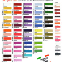 Seta56 Mouline' di seta tinta unita aless, gamme colori