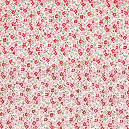 Tilda cotone lemontree flowerfield red altezza cm 110 € 18,00 al metro, vendita a multipli di 50 cm