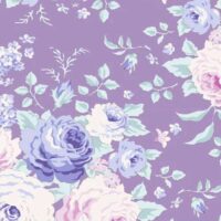 Tilda cotone old rose lydia lavandar altezza cm 110 € 18,00 al metro, vendita a multipli di 50 cm