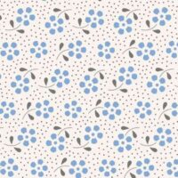 Tilda cotone meadow  blue altezza cm 110 € 18,00 al metro, vendita a multipli di 50 cm