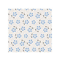 Tilda cotone meadow  blue altezza cm 110 € 18,00 al metro, vendita a multipli di 50 cm