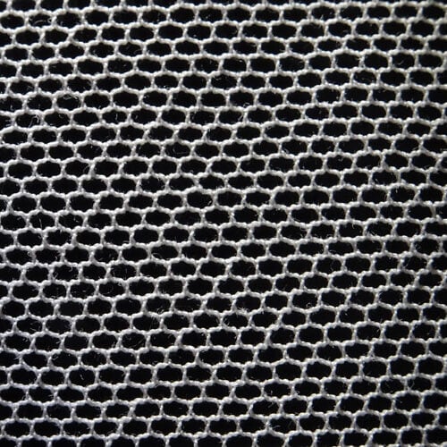 Tulle bobinet cotone (avorio-bianco-ecru'-nero) 6 buchi/ 1cm € 66,00 al metro vendita a multipli di 50 cm