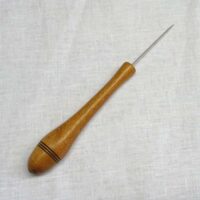 Spillone per sfilare con punta a pallina n°9  ciliegio