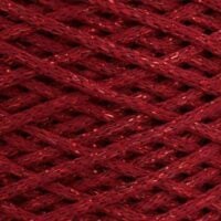 Nova vita 4 dmc cotone riciclato/ maglia-uncinetto-macrame' gr 250/200 mt metallizzato