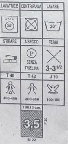 Lino Silke n°3 – gomitolo 50g/95 m 2 Lino Silke n°3 – gomitolo 50g/95 m