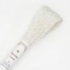 Sashiko filato lame 40 mt bianco/argento