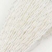 Sashiko filato lame 40 mt bianco/argento
