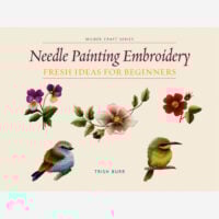 Ra40 Needle painting embroidery, Trish Burr