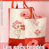 Broderie creative n°52, les sacs brodes