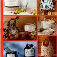 Broderie creative n°52, les sacs brodes