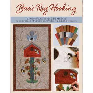 Novelty yarn locker hooking, fashions made easy