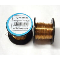 Filo rame  0,315  echt bronze gr 50/mt 70