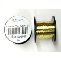 Filo rame verniciato  0,20 175 mt/gr 50 oro champagner 21