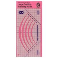 Large scallop marking ruler 8245 marti michell
