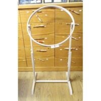 Telaio ricamo e patchwork da pavimento cm 40-45-50-60 altezza regolabile cm 71/88