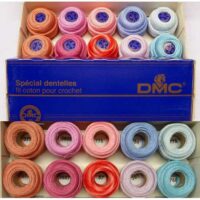 Kit 10 cordonetto 19 dmc special dentelles 80 5 gr colori misti