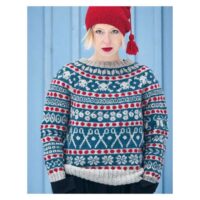 Jacquard au tricot esprit 70's anna bauer