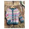 Jacquard au tricot esprit 70's anna bauer - immagine 2