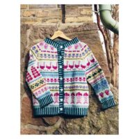 Jacquard au tricot esprit 70's anna bauer