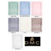 Coppia asciugamani dmc spugna e tela aida cotone 500 gr/m  vari colori