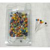 Spillini testa plastica 0,60 x 32mm, 200 pezzi