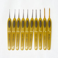 set 10 uncinetti soft, clover 3626/micro