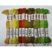 Cla8 JOLLY/Kit 13 matassine cotone lanato dmc terra