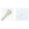 Sashiko filato lame 40 mt bianco/argento - immagine 4