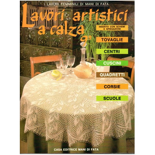 Lavori artistici a calza 9° mani di fata 1983