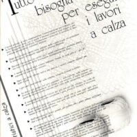 Lavori artistici a calza 9° mani di fata 1983