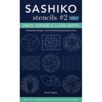 Sashiko stencil 2, stemmi-bordi-motivi classici, pippen sylvia