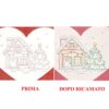 Asciugapiatti "livigno" graziano rosso-verde-bollito - immagine 4