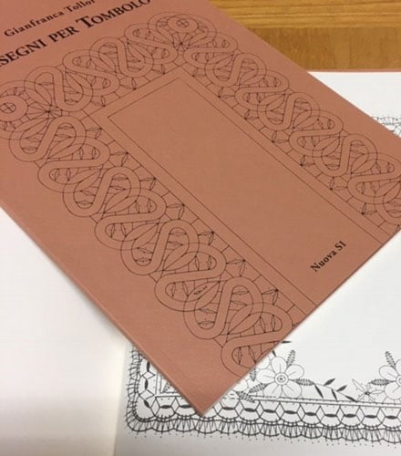 Tit45b Disegni per tombolo Gianfranca Tolloi – motivo 2