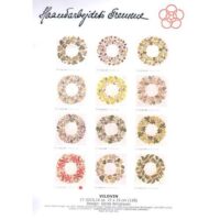 gerda bengtsson vildvin/ghirlanda vite americana cm 15 x 15 kit 17-3323/10