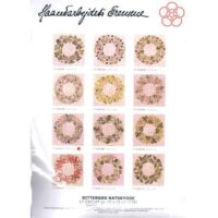 gerda bengtsson Bittersod natskygge/ghirlanda di belladonna e solanum cm 15 x 15 kit 17-3323/07